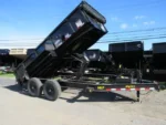 Big Tex 7x14 Low Profile Dump Trailer w/ Scissor Lift & Ramps (14K GVWR) - Image 4