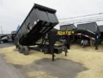 Big Tex 7x16 Gooseneck Dump Trailer w/ High 48" Sides (14K GVWR)