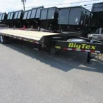 Big Tex 8.5 x 30 Deckover Equipment Trailer Mega Ramps