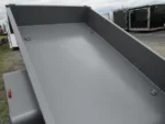 BWISE 5x8 Single Axle Dump Trailer w/ Landscape Gate (2.9K GVWR) - Image 4