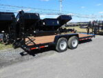 BWise 7 x 18 Heavy Duty Equipment Trailer Ladder Ramps - Image 2