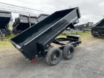 BWISE 5x10 Low Profile Dump Trailer w/ Spreader Gate (7K GVWR) - Image 4
