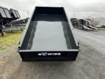 BWISE 5x10 Low Profile Dump Trailer w/ Spreader Gate (7K GVWR) - Image 5