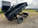 BWISE 5x8 Dump Trailer w/ Spreader Gate (5K GVWR) - Image 2