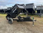 BWISE 5x8 Dump Trailer w/ Spreader Gate (5K GVWR)