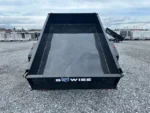 BWISE 5x8 Single Axle Dump Trailer w/ Spreader Gate (2,990 GVWR) - Image 6