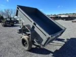 BWISE 5x8 Low Profile Dump Trailer w/ Spreader Gate (7K GVWR) - Image 3