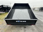 BWISE 6x10 Deckover Dump Trailer w/ Spreader Gate (7K GVWR) - Image 3