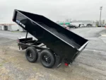 BWISE 6x10 Deckover Dump Trailer w/ Spreader Gate (7K GVWR) - Image 4