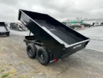 BWISE 6x10 Deckover Dump Trailer w/ Spreader Gate (10K GVWR) - Image 3