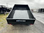 BWISE 6x10 Deckover Dump Trailer w/ Spreader Gate (10K GVWR) - Image 4