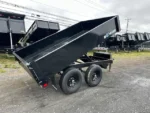 BWISE 6x10 Deckover Dump Trailer w/ Spreader Gate (10K GVWR) - Image 5