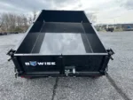 BWISE 6x10 Low Profile Dump Trailer w/ Hydraulic Jack (9,990 GVWR) - Image 3