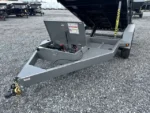 BWISE 6x10 Low Profile Dump Trailer w/ Hydraulic Jack (9,990 GVWR) - Image 5