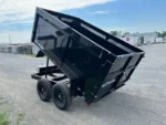 BWISE 6x10 High Side Dump Trailer w/ Slide Out Ramps (9,990 GVWR) - Image 4