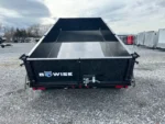 BWISE 6x12 Low Profile Dump Trailer w/ Hydraulic Jack (9,990 GVWR) - Image 5