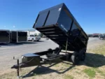 BWISE 6x12 High Side Dump Trailer w/ Slide Out Ramps (9,990 GVWR) - Image 5