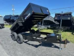BWISE 6x12 Dump Trailer w/ Combo Gate & Ramps (9,990 GVWR)