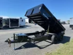 BWISE 6x12 Dump Trailer w/ Combo Gate & Ramps (9,990 GVWR) - Image 6