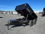BWISE 6x12 Dump Trailer w/ Spreader Gate (10K GVWR) - Image 2