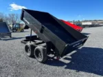 BWISE 6x12 Dump Trailer w/ Spreader Gate (10K GVWR) - Image 3