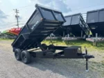 BWISE 6x12 Low Profile Dump Trailer w/ Tarp Kit (9,990 GVWR)