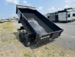 BWISE 6x12 Low Profile Dump Trailer w/ Tarp Kit (9,990 GVWR) - Image 4