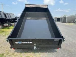 BWISE 6x12 Low Profile Dump Trailer w/ Tarp Kit (9,990 GVWR) - Image 6
