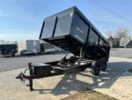 BWISE 7x14 High Side Dump Trailer w/ Barn Doors (14K GVWR) - Image 4