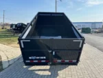 BWISE 7x14 High Side Dump Trailer w/ Barn Doors (14K GVWR) - Image 5