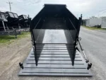 BWISE 7x16 Gooseneck Tri-Axle Dump Trailer for Sale - Image 10