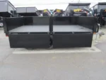 BWISE 7x12 Deck Over Dump Trailer w/ Fold Down Sides (9,990 GVWR) - Image 6