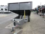 BWISE 7x12 Deck Over Dump Trailer w/ Fold Down Sides (9,990 GVWR) - Image 4