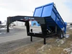 BWISE 7x16 Heavy Duty Gooseneck Dump Trailer (19.2K GVWR) - Image 7