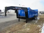 BWISE 7x16 Heavy Duty Gooseneck Dump Trailer (19.2K GVWR) - Image 3