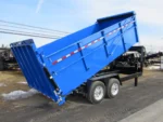 BWISE 7x16 Heavy Duty Gooseneck Dump Trailer (19.2K GVWR) - Image 8