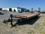BWise 8.5 x 24 Deckover Equipment Trailer Ladder Ramps - Image 4