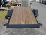 BWise 7 x 22 Low Profile Split Tilt Equipment Trailer - Image 6