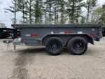 2024 RawMaxx 5X10 7K Powder Coated Dump Trailer - Image 4