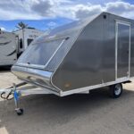 Sno Pro 101x12 Aluminum 2 Place Snowmobile Trailer w/Galvanized Package