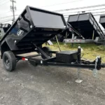 CAM Superline 5x8 Dump Trailer w/ Spreader Gate (2,990 GVWR)