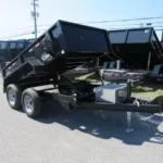 CAM Superline 5x10 Dump Trailer w/ Landscape Gate (7K GVWR)