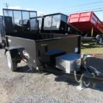 CAM Superline 5x8 Dump Trailer w/ Landscape Gate (5.2K GVWR)