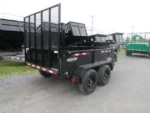 CAM Superline 6x10 Dump Trailer w/ Landscape Gate (7K GVWR) - Image 2