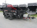 CAM Superline 6x10 Dump Trailer w/ Landscape Gate (7K GVWR)