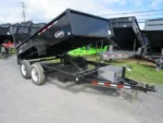 CAM Superline 6x12 Dump Trailer w/ Landscape Gate (10K GVWR)