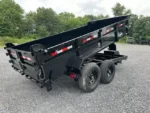 CAM Superline 7x14 HD Low Profile Dump Trailer w/ Scissor Lift (14K GVWR) - Image 3
