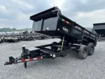CAM Superline 7x14 HD Low Profile Dump Trailer w/ Scissor Lift (14K GVWR) - Image 6