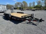 Carry On 7 x 16 Equipment Trailer Ladder Ramps