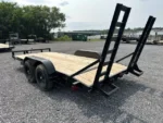 Carry On 7 x 16 Low Profile Equipment Trailer Ladder Ramps - Image 4